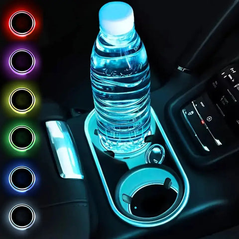 Car Cup Coaster - Ambient Atmosphere Light