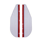 Car Rearview Mirror Rain Eyebrow Carbon Fiber Sun Visor Shade Protector Clear Vision Rain Auto Mirror Organizer Accessories