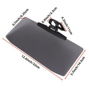 A car mounted anti glare mirror, anti UV strong light vehicle sunshade