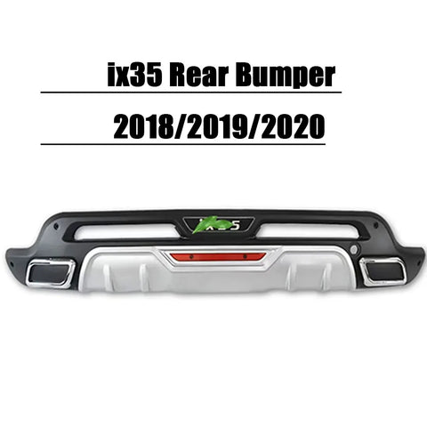 New For ix35 Front Rear Bumper Bull Bar Anti-Collision Bar Protector External Car Accessories For Hyundai ix35 2009 - 2021Year