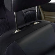 All Season Quited PU Leather Car Seat Cover Full Surrounded Seat Protector Waterproof Universal Fit Sedan Suv Pick-up Truck Seat
