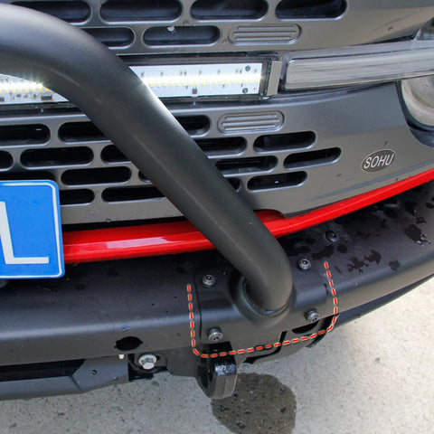 For Ford Bronco 2021-2023 Front Bumper Aluminum Alloy Bull Bar Car Exterior Accessories Off Road Vehicle Bumper Front Bumpers