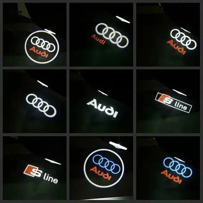 LED AUDI Door Projector Light