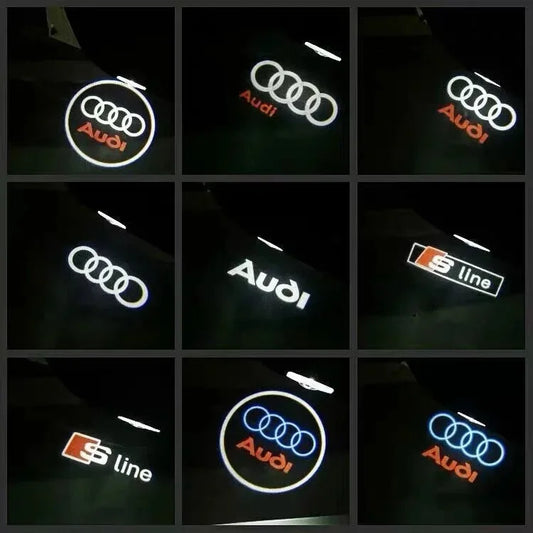LED AUDI Door Projector Light