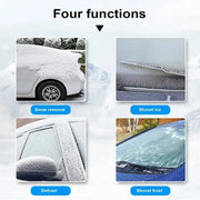 2Pcs Multifunction Car Snow Shovel Winter Windshield Defrosting Ice Scraper Tool Glass Snow Removal Tools Auto Accessories