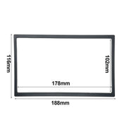 Universal Car Stereo Radio Panel 2Din Frame Surround Panel For 7 Inch Large Screen Car Audio Dashboard Accessories