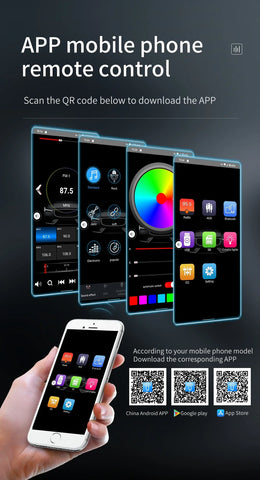 ESSGOO-Universal Multimedia Player for Car, 1 Din MP3 Car Radio, Audio Stereo, Bluetooth, Automotive, Colorful Buttons, 1 Din