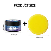 Tire shine paste restores new black color lasting protection of car rubber parts shine paste polishes car tires  shine car tires