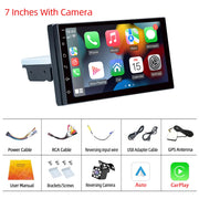 Android 11 Car Radio 1 din Stereo Autoradio Carplay Andriod Auto 32G  7"/9"/10" Universal WIFI GPS Car Audio Multimedia Player
