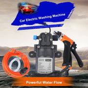 High Pressure Car Washing Machine Kit 12V Electric Pump + Wash Sprayer 2 Modes + Power Cable + Hoses Car Washing Machine Kit