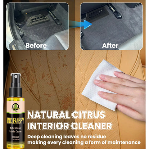 Car interior cleaner, removing stains, protecting leather dashboard, seat decoration and care cleaner