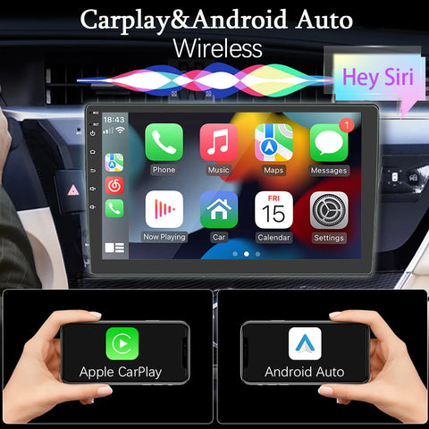 Android 11 Car Radio 1 din Stereo Autoradio Carplay Andriod Auto 32G  7"/9"/10" Universal WIFI GPS Car Audio Multimedia Player