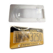 090E American License Plate Frame Number Plate Tags Cover Auto License Plate Holder