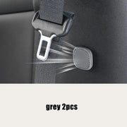 2Pcs Magnetic Car Seat Belt Holder Fixing Clip Pu Leather Seatbelt Limiter Stopper For Safety Belt Clip Prevent Falling