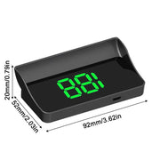 Car Head Up HD Display GPS Speedometer Speed KMH Digital HUD Windshield Projector For All Cars Auto Electronics Accessories