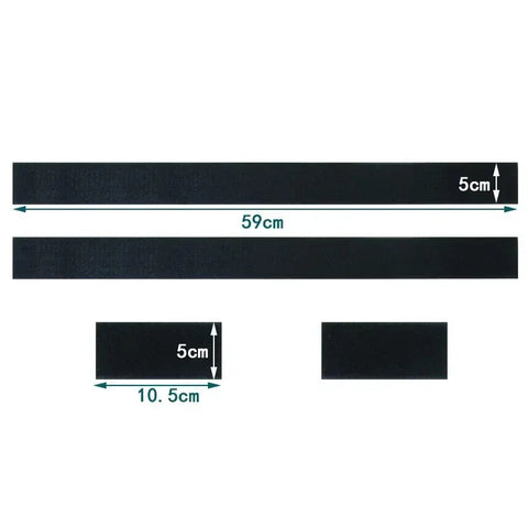 1set Car Trunk Organizer Elastic Fixing Strap Fire Extinguisher Fixing Strap Universal Storage Bracket Velcro Strip Auto Parts