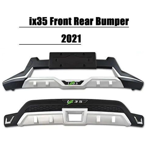 New For ix35 Front Rear Bumper Bull Bar Anti-Collision Bar Protector External Car Accessories For Hyundai ix35 2009 - 2021Year