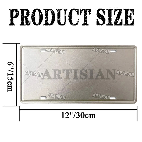 Artisian USA Landmark License Plate Welcome To City Decorative Vehicle Plate State Metal Tin Plaque Wall Decor Garage Bar Pub