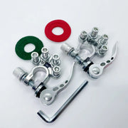 1 Pair car battery terminal Quick disconnect auto cables connectors Clamps 12V 24V Terminal Clamp 4 Way Car Batteries Top Post