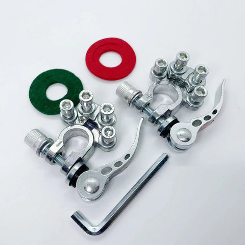 1 Pair car battery terminal Quick disconnect auto cables connectors Clamps 12V 24V Terminal Clamp 4 Way Car Batteries Top Post