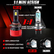 LED Headlight H4 LED Bulbs Fog Light Halogen Replacement Auto H7 6500K 4300K 3000K 3 Colors Front Lights H3 9005 HB3 9006 2000W