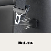 2Pcs Magnetic Car Seat Belt Holder Fixing Clip Pu Leather Seatbelt Limiter Stopper For Safety Belt Clip Prevent Falling
