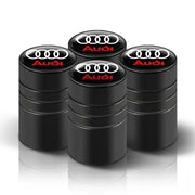 4Pcs Car Styling 3D Aluminum Metal Car Wheel Tire Air Valve Caps Cover For Audi A3 A4 b6 b8 b7 A6 A8 S Line S3 S4 S6 Q3 Q5 Q7 Q8