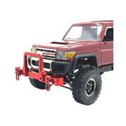 MN 82 Aluminum Alloy Front And Rear Bumper Bull Bars Guards For 1/12 MN82 LC79 Short Truck Upgrade Parts OP Accessories