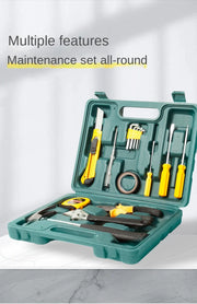 2025 12 16-Piece Car Emergency Tool Kit Auto Repair Tools Hardware Combination Set for Vehicle Maintenance and Body Repair