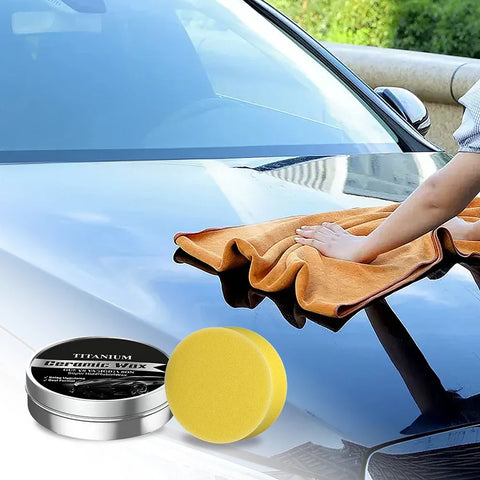 Car Coating Polishing Wax Auto Scratch Repair Wax Titaniums Ceramic Wax Coating Agents Quick Carwash Car Care