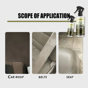 Ryekew Car high-efficiency interior cleaner ceiling cleaner leather flannel fabric water-free multi-purpose cleaner