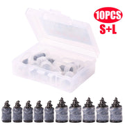 10-50pcs Vacuum Tyre Repair Nail Tire Puncture Screws Motorcycle Fittings Tubeless Wheel Repairs Punctures Kit Patches for Car