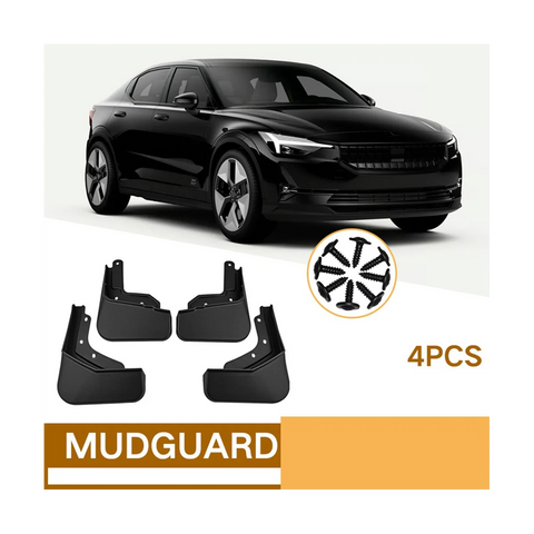 Car Mud Flaps for Polestar 2 Mudguards Fender Mud Guard Flap Splash Flaps Accessories