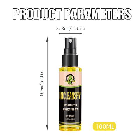 Car interior cleaner, removing stains, protecting leather dashboard, seat decoration and care cleaner