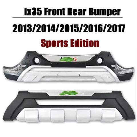 New For ix35 Front Rear Bumper Bull Bar Anti-Collision Bar Protector External Car Accessories For Hyundai ix35 2009 - 2021Year