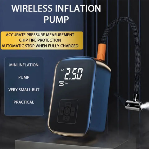 Wireless Electric Air Pump with Digital Display
