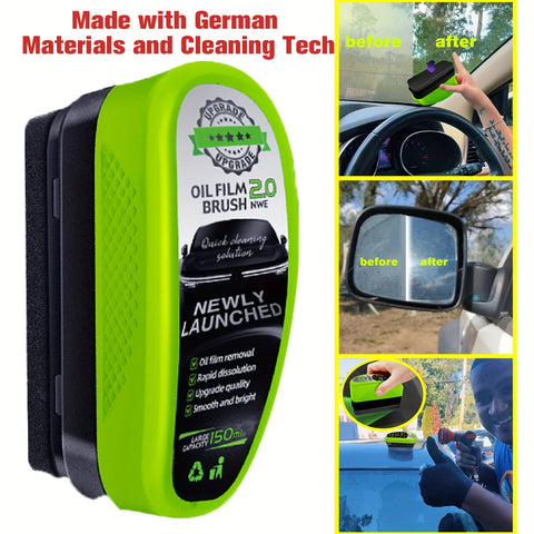 150ml Car/Motorcycle Glass Oil Film Cleaning Brush Hydrophobic Glass Coating for Windshield Effective Oil Film Cleaning Tools