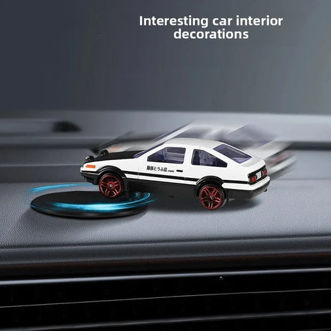 Car Ornaments Interior Decoration Drift Tail Swing Rotating Ornaments Toy Model Center Console Car Interior Decoration