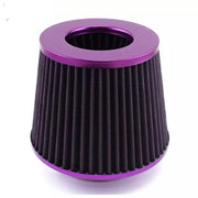76MM 3 Inch Car Air Filters Vent Filter High Flow Intake Kit Mesh Cone Engine Protector Replacement Auto Accessories Universal