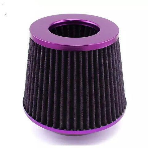 76MM 3 Inch Car Air Filters Vent Filter High Flow Intake Kit Mesh Cone Engine Protector Replacement Auto Accessories Universal