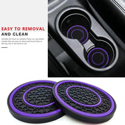 Anti-slip car coasters