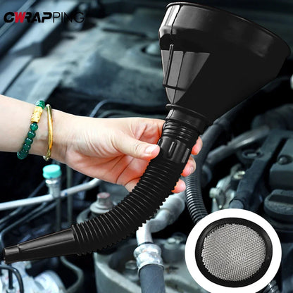 Refuelling Funnel for Cars, Motorbikes & Trucks – with strainer