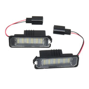 2Pcs Car License Plate Lights  LED Number License Plate Light Lamps for VW GOLF 4 6 Polo 9N Passat NEW Beetle
