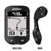 IGPSPORT BSC200 GPS Bicycle Computer Cycling Odometer Wireless Speedometer Route Navigation ANT + Bluetooth5.0 Accessories