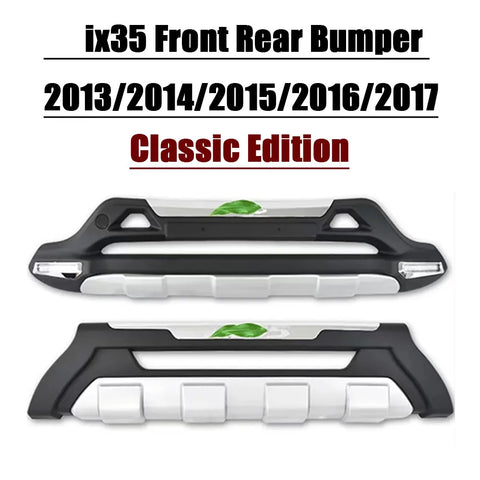 New For ix35 Front Rear Bumper Bull Bar Anti-Collision Bar Protector External Car Accessories For Hyundai ix35 2009 - 2021Year