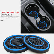 Anti-slip car coasters