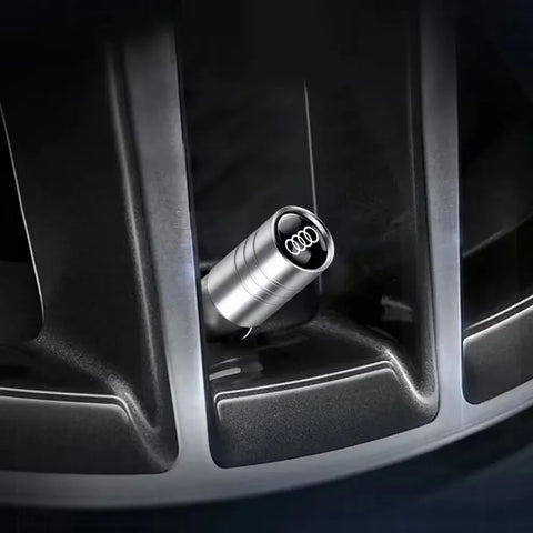 4Pcs Car Styling 3D Aluminum Metal Car Wheel Tire Air Valve Caps Cover For Audi A3 A4 b6 b8 b7 A6 A8 S Line S3 S4 S6 Q3 Q5 Q7 Q8