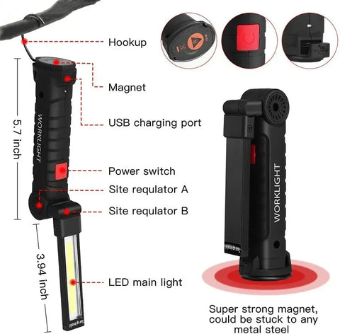 LED Rechargeable Work Light
