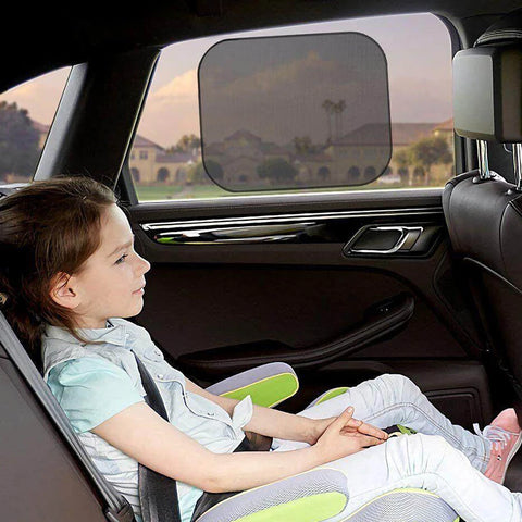 1-5Pcs Universal Car Sunshades Foldable Auto Side Window Rear Windscreen Mesh Sunshade Cover Car Windshield Accessories Exterior