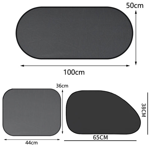 1-5Pcs Universal Car Sunshades Foldable Auto Side Window Rear Windscreen Mesh Sunshade Cover Car Windshield Accessories Exterior